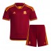 AS Roma Bryan Cristante #4 Domaci Dres za djecu 2023-24 Kratak Rukav (+ Kratke hlače)